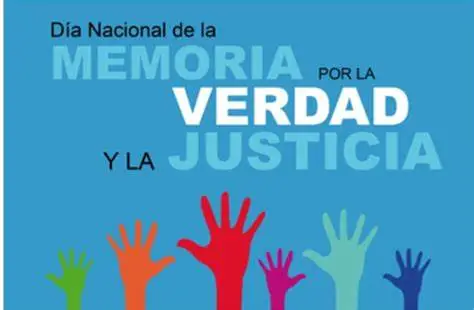 PROPONEN CAMBIAR LA LEY DEL DÍA DE LA MEMORIA VERDAD Y JUSTICIA