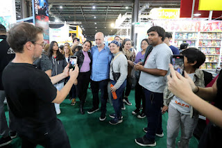 RODRIGUEZ LARRETA VISITÓ LA FERIA DEL LIBRO 2023