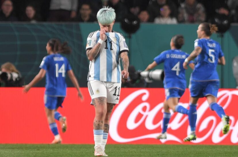 FÚTBOL FEMENINO: ARGENTINA PERDIÓ EN EL ÚLTIMO MINUTO ANTE ITALIA