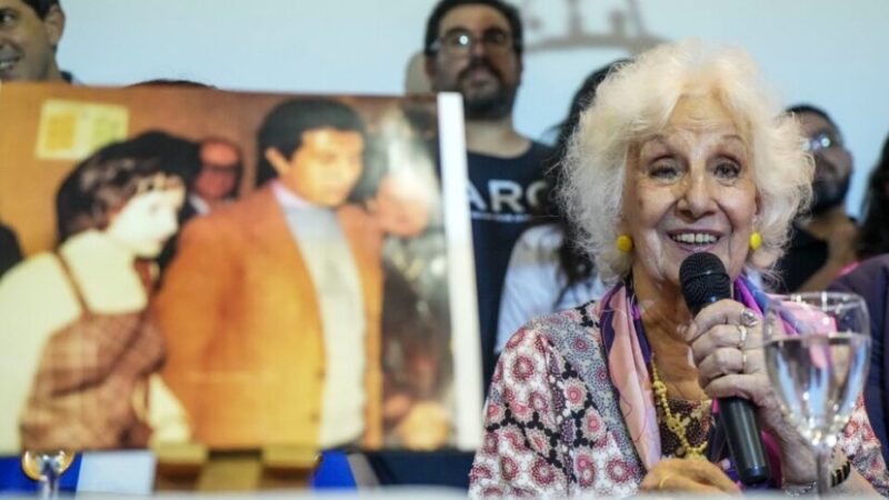 ABUELAS DE PLAZA DE MAYO ANUNCIÓ QUE ENCONTRARON AL NIETO 133