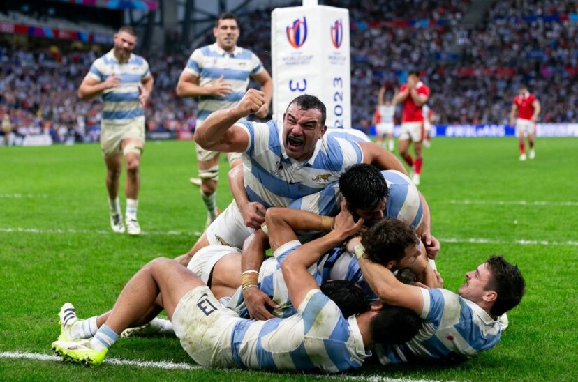 MUNDIAL DE RUGBY: LOS PUMAS VS ALL BLACKS