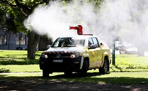 DESINSECTACIÓN EN LOS PARQUES POR LA INVASIÓN DE MOSQUITOS