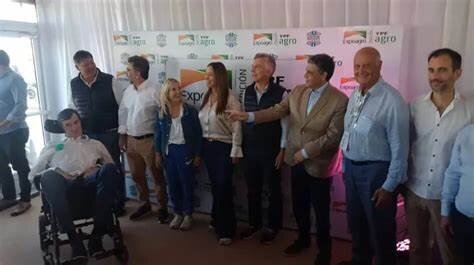 JORGE MACRI VISITÓ EXPOAGRO