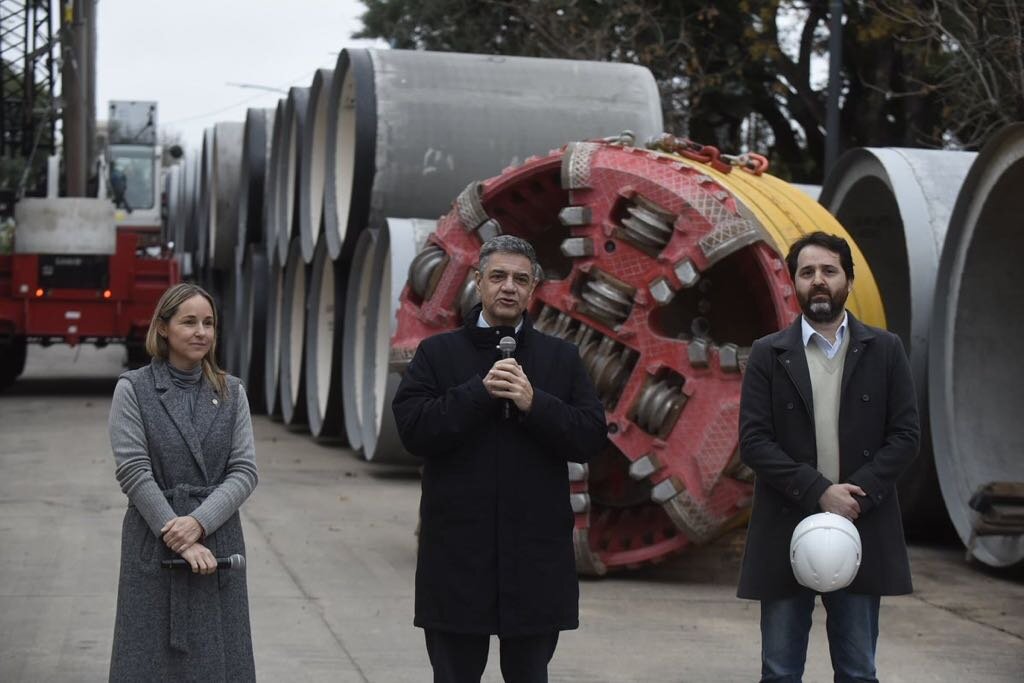 PLAN HIDRÁULICO: AVANZAN LAS OBRAS QUE BENEFICIAN A 850 MIL VECINOS