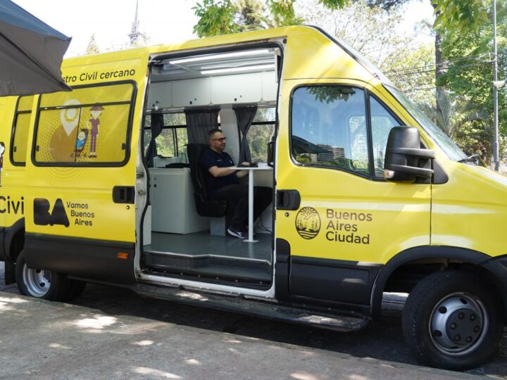 LAS OFICINAS MÓVILES DE LA CIUDAD LLEGAN A BALVANERA, VILLA SOLDATI Y LA BOCA