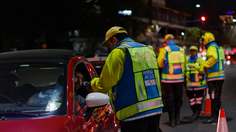 REFORZARON LOS CONTROLES DE ALCOHOLEMIA Y CASI SE DUPLICÓ LA CIFRA DE TESTEOS