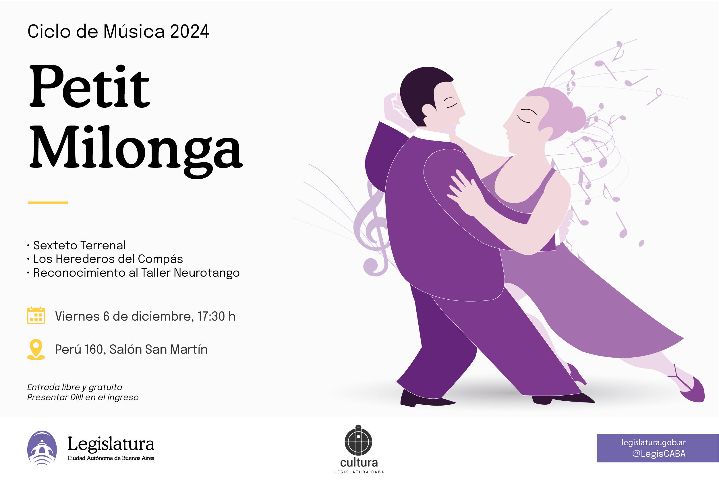 MILONGA EN LA LEGISLATURA