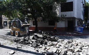 SIGUEN LAS OBRAS EN EL MICROCENTRO PORTEÑO