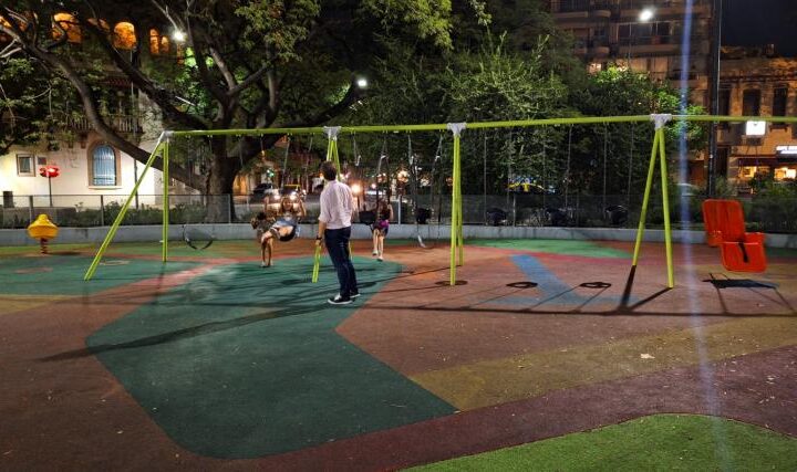 LA CIUDAD REFORZÓ Y MODERNIZÓ EL ALUMBRADO EN 85 ESPACIOS VERDES