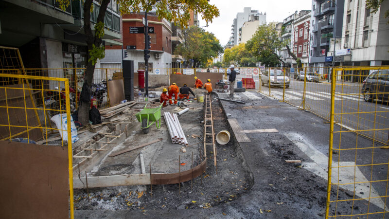COMENZARON LAS OBRAS DE PUESTA EN VALOR DE LA AVENIDA INDEPENDENCIA