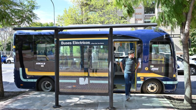 COMIENZA A FUNCIONAR LA PRIMERA LÍNEA DE BUSES ELÉCTRICOS DE LA CIUDAD