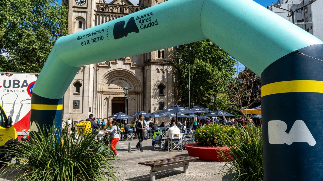 EL PROGRAMA MÁS SERVICIOS EN TU BARRIO LLEGA A PALERMO, MONTSERRAT Y PARQUE AVELLANEDA