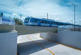 SIGUEN LAS OBRAS DE PASOS BAJO NIVEL PARA EL TREN SARMIENTO