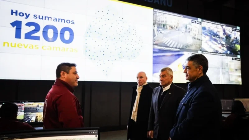 LA CIUDAD SUMÓ 1.200 CÁMARAS DE SEGURIDAD EN 300 PUNTOS ESTRATÉGICOS DE LOS BARRIOS
