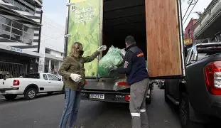 SE REORGANIZÓ EL SISTEMA DE RECICLADO URBANO