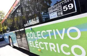 LA CIUDAD QUIERE QUE UNO DE CADA TRES COLECTIVOS SEAN ELÉCTRICOS