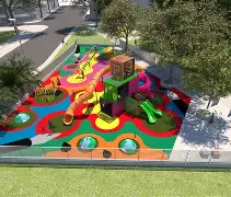 CINCO PATIOS DE JUEGOS RENOVADOS PARA IR CON LOS MÁS CHICOS EN LA CIUDAD
