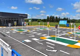 LA CIUDAD TIENE UNA PISTA HABILITADA PARA APRENDER A MANEJAR