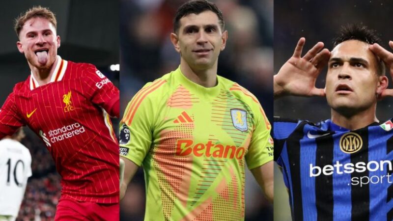 BALÓN DE ORO 2025: LOS ARGENTINOS NOMINADOS