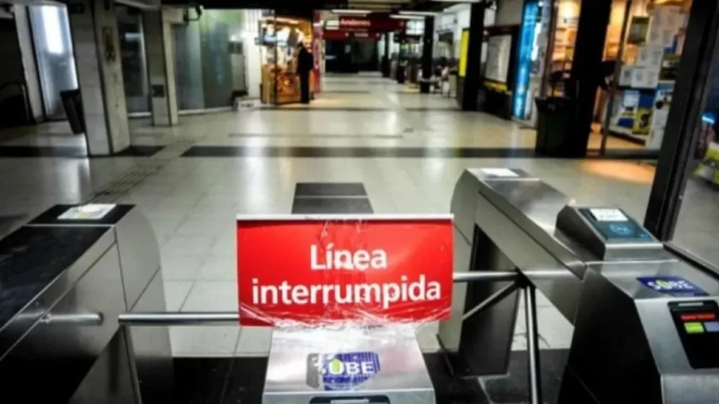 HOY: PARO DE SUBTE DE 13 A 15 HS PRO LA MUERTE DE UN OPERARIO DE LA LÍNEA D