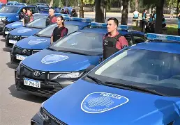 AMPLIARON LA FLOTA DE VEHÍCULOS DE LA POLICÍA DE LA CIUDAD