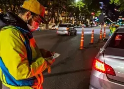 MENOS POSITIVOS QUE EL 2024 EN LOS CONTROLES DE ALCOHOLEMIA EN LA CIUDAD