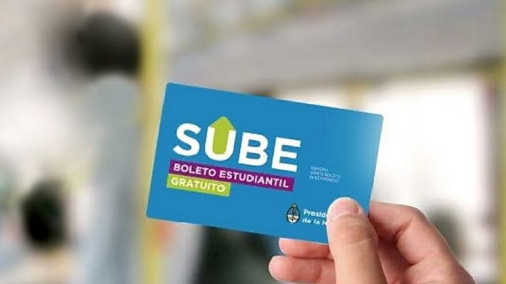 VUELVE A ESTAR VIGENTE EL BOLETO ESTUDIANTIL