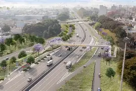 REABRIÓ LA AUTOPISTA DELLEPIANE