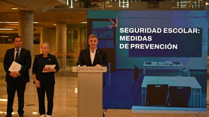 LA CIUDAD ACTIVÓ UN PROTOCOLO EN LAS ESCUELAS Y LANZÓ MEDIDAS DE CONTROL Y SUPERVISIÓN