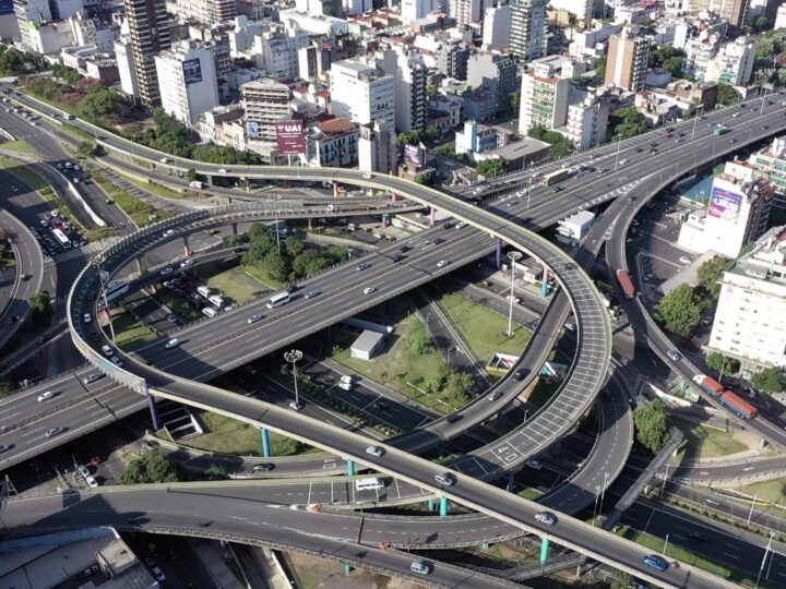MARTES Y MIÉRCOLES A LA NOCHE HABRÁ CORTES EN AUTOPISTAS URBANAS POR OBRAS Y TRABAJOS DE MANTENIMIENTO
