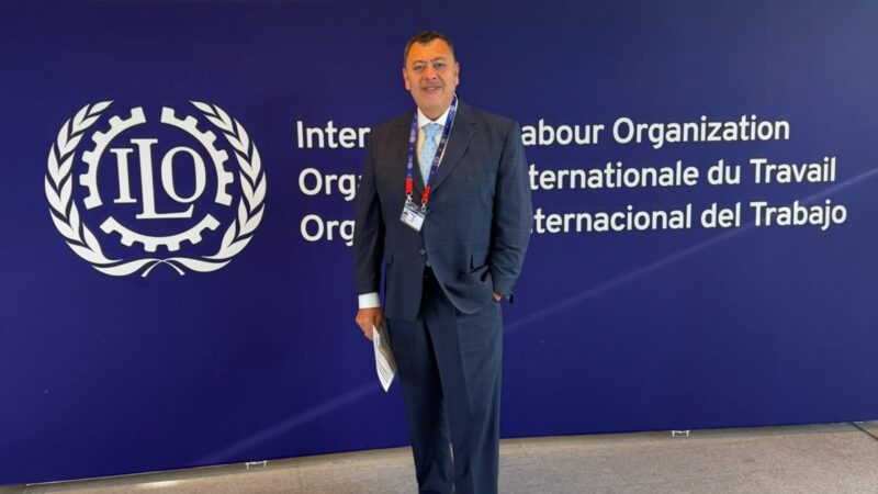 GUSTAVO MUÑOZ PARTICIPA EN GINEBRA, SUIZA, DE UN ENCUENTRO DE LA OIT