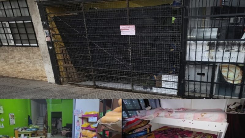 OPERATIVO CONTRA LA TRATA DE PERSONAS EN BELGRANO