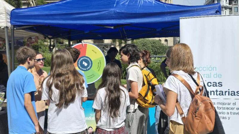 DÍA MUNDIAL DE LA ALIMENTACIÓN EN PLENA CIUDAD