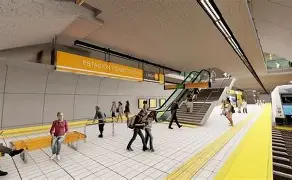 AVANZA LA LÍNEA F DEL SUBTE