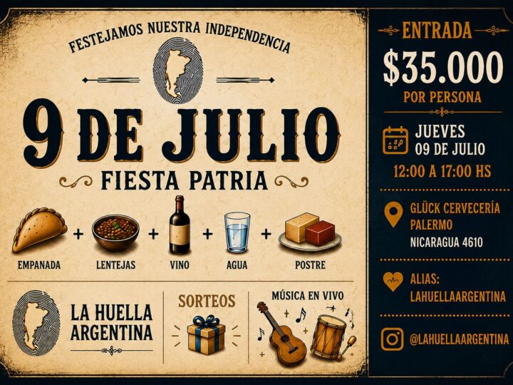 LA CERVECERÍA GLÜCK CELEBRA EL 9 DE JULIO A LO GRANDE