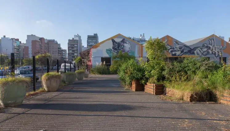 NUEVO ESPACIO VERDE AL LADO DEL MERCADO DE PULGAS