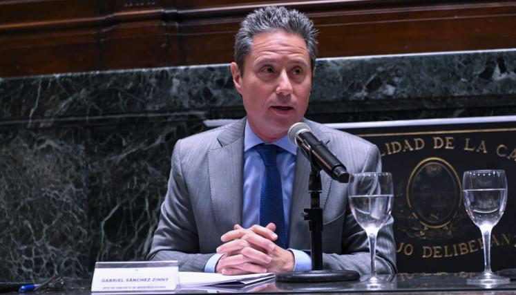 SANCHEZ ZINNY PRESENTÓ SU INFORME DE GESTIÓN EN LA LEGISLATURA PORTEÑA