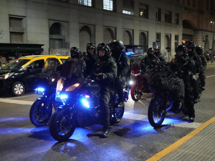 MEGA OPERATIVO EN LA CIUDAD CON 1.100 POLICÍAS