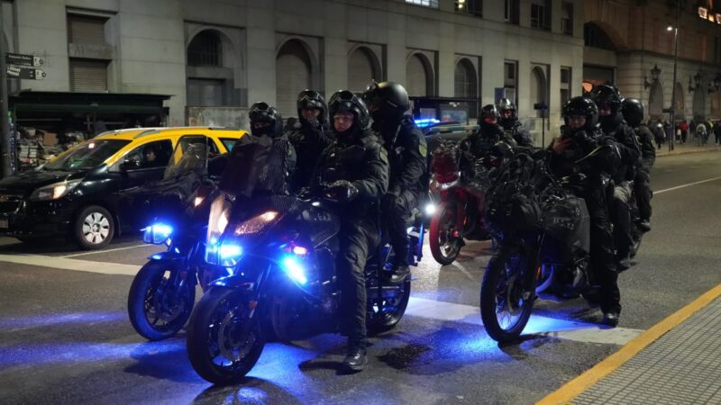 MEGA OPERATIVO EN LA CIUDAD CON 1.100 POLICÍAS