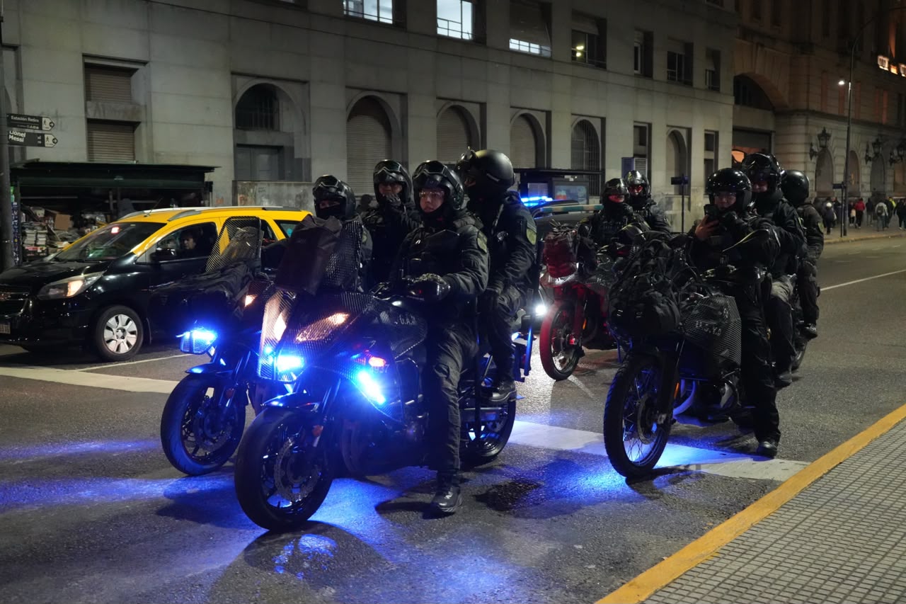 MEGA OPERATIVO EN LA CIUDAD CON 1.100 POLICÍAS