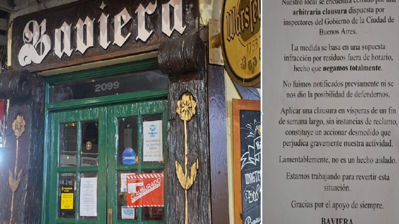 POR MALA GESTIÓN DE RESIDUOS CLAUSURARON “BAVIERA”