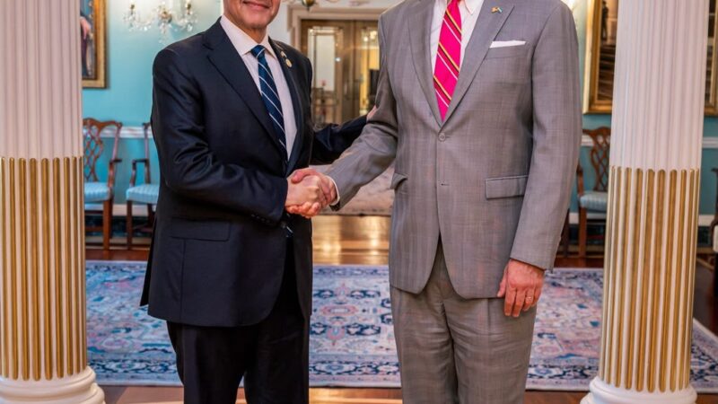 JORGE MACRI SE REUNIÓ CON CHRISTOPHER LANDAU EN WASHINGTON
