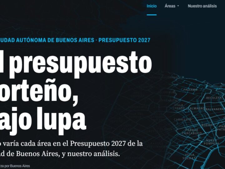 SE PODRÁ MONITOREAR EL PRESUPUESTO 2027 A TRAVÉS DE UN NUEVO PORTAL