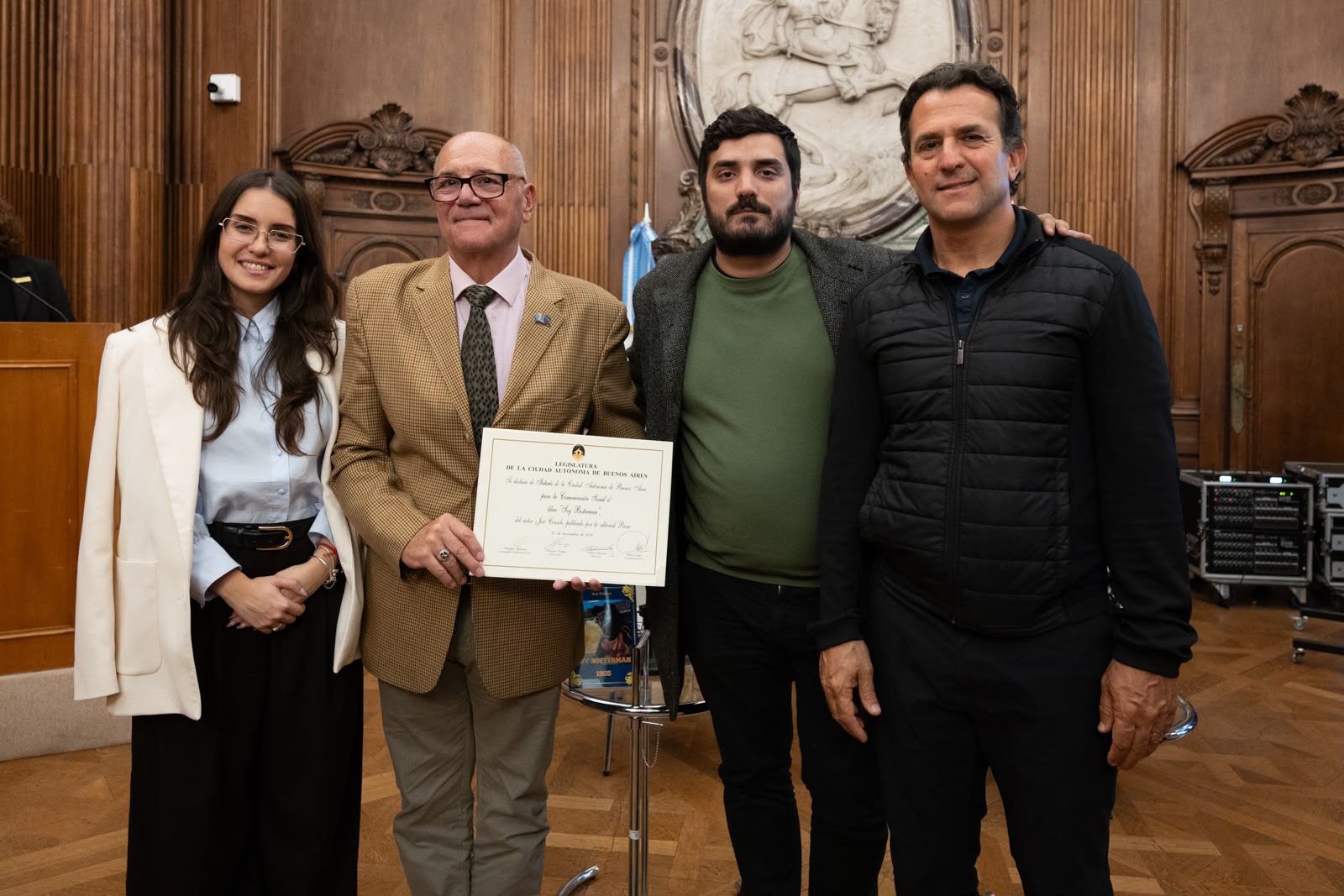 “SOY BOSTERMAN” FUE DECLARADO DE INTERÉS CULTURAL EN LA LEGISLATURA